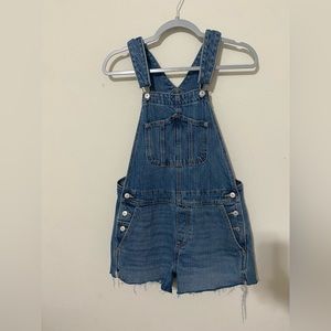 Denim shortalls